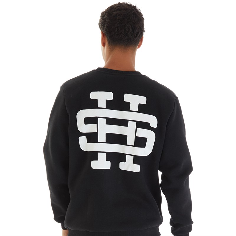 HXTN Supply Mens Allstar Sweatshirt Black