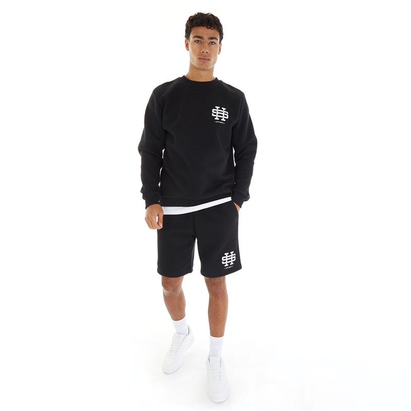 HXTN Supply Mens Allstar Sweatshirt Black