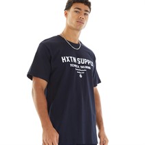 HXTN Supply Mens Concept T-Shirt Navy