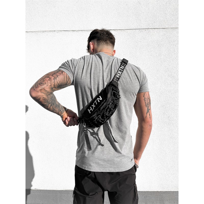HXTN Supply Mens District Cross Body Bag Black