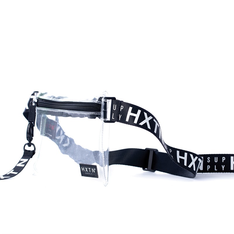 HXTN Supply Mens Prime Cross Body Bag Optic Clear