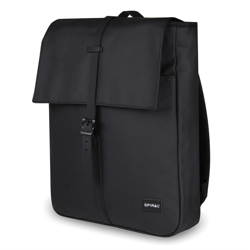 Spiral Mens Manhattan Backpack Black