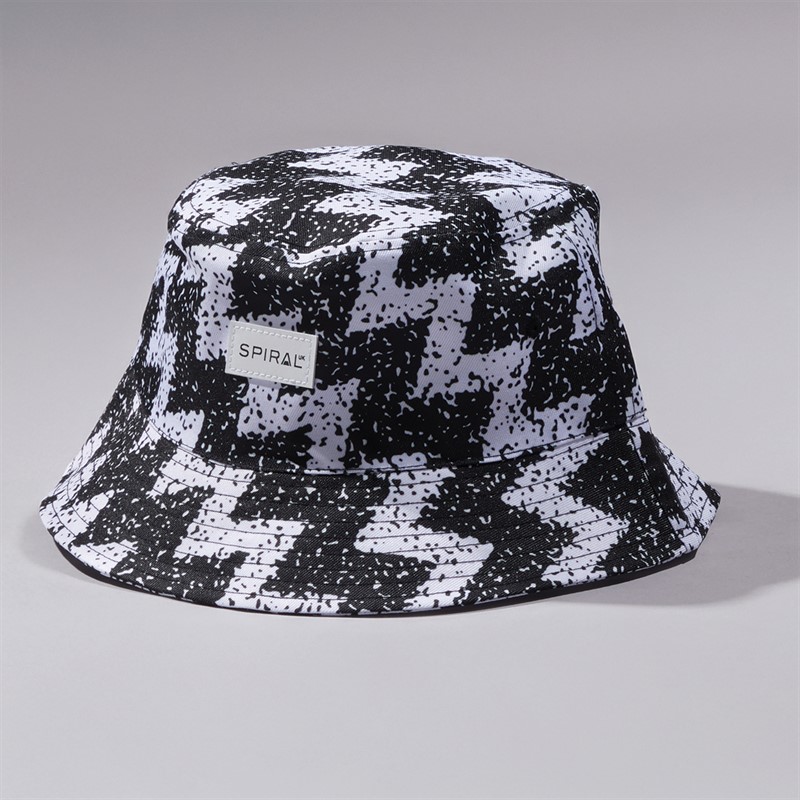 Spiral Mens Bucket Hat Ignite Black - Size OS
