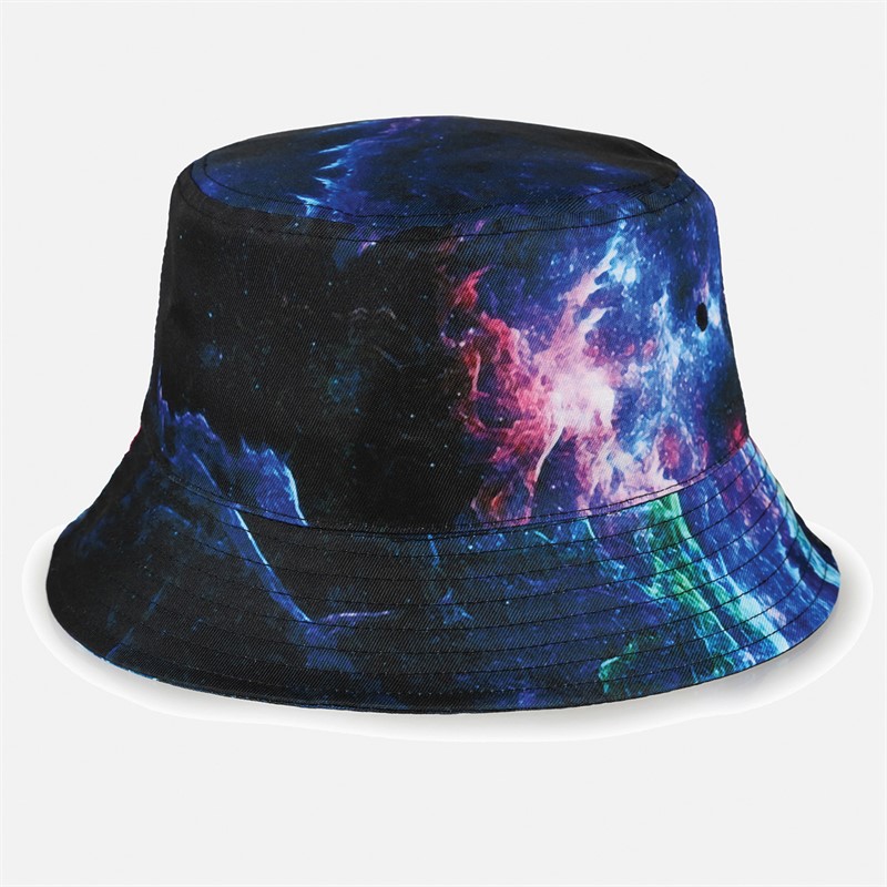 Spiral Mens Bucket Hat Supernova