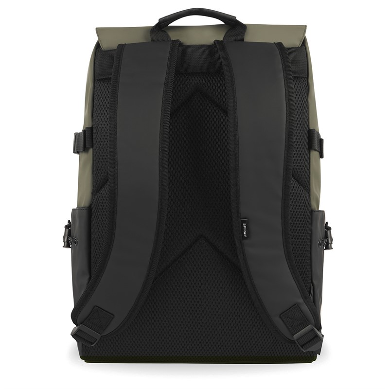 Spiral Mens Explorer Backpack Olive/Black