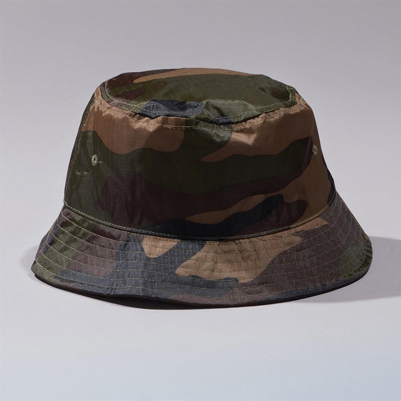 Spiral Mens Bucket Hat Camo