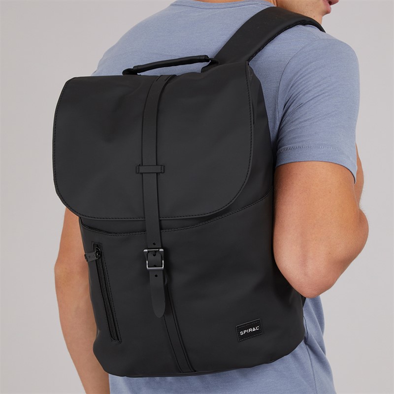 Spiral Mens Tribeca Backpack Black
