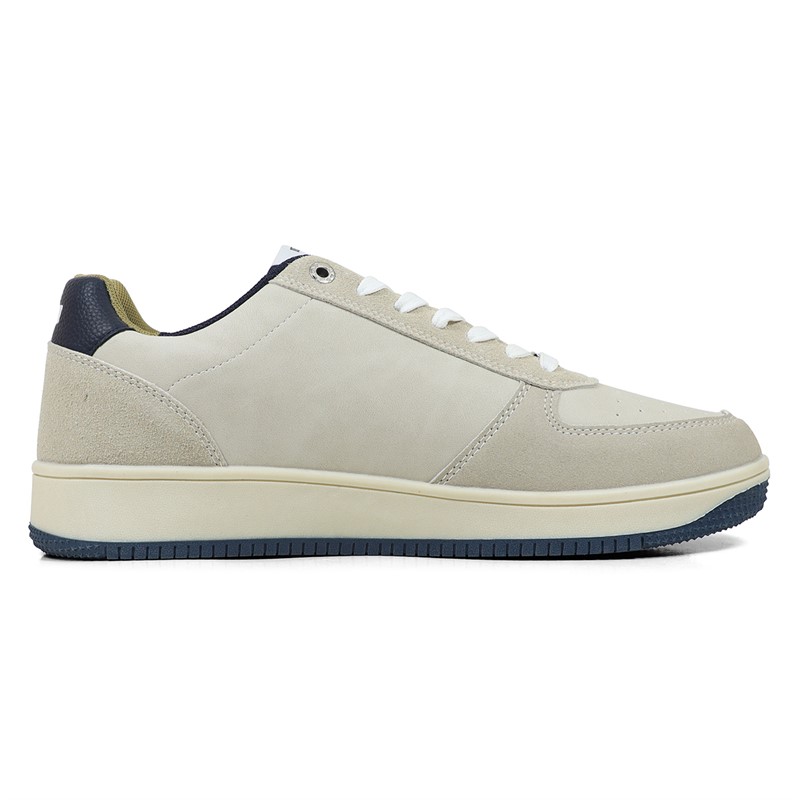 GAS Herren Sneaker Weiß/Braun White Brown