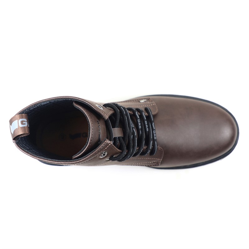 GAS Herren Stiefel Braun/Schwarz Brown Black