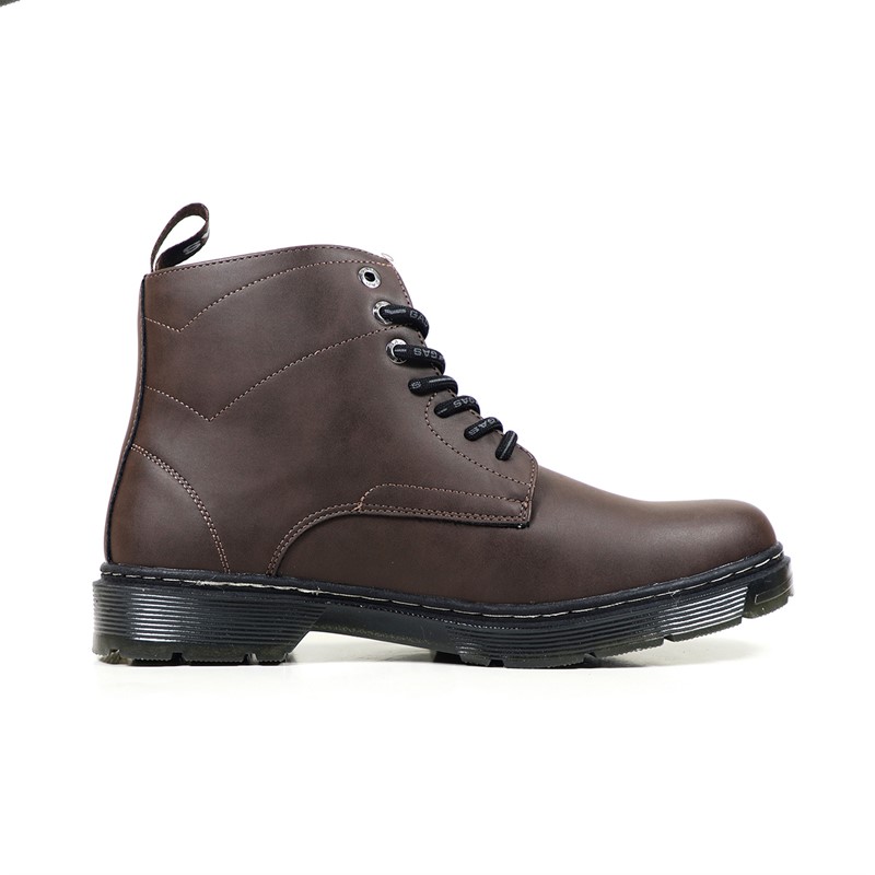 GAS Herren Stiefel Braun/Schwarz Brown Black
