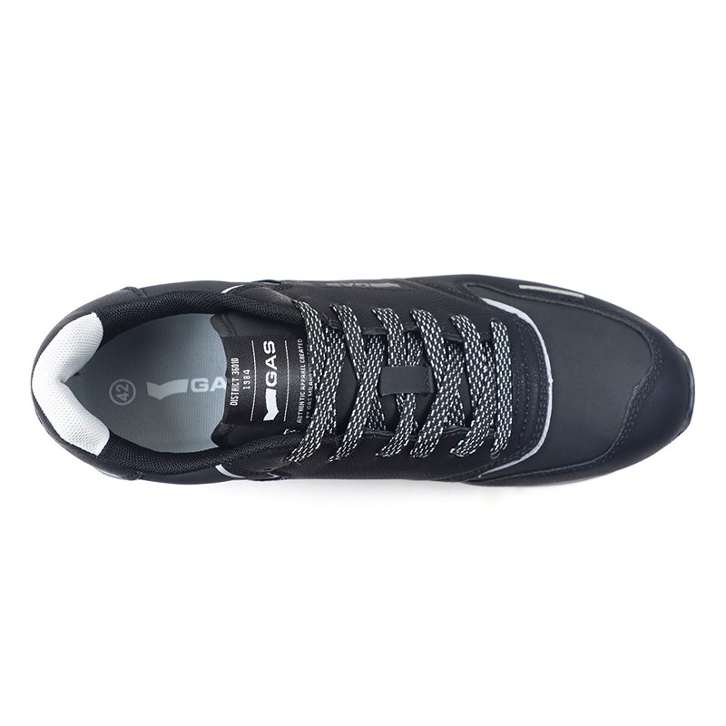 GAS Herren Sneaker Schwarz