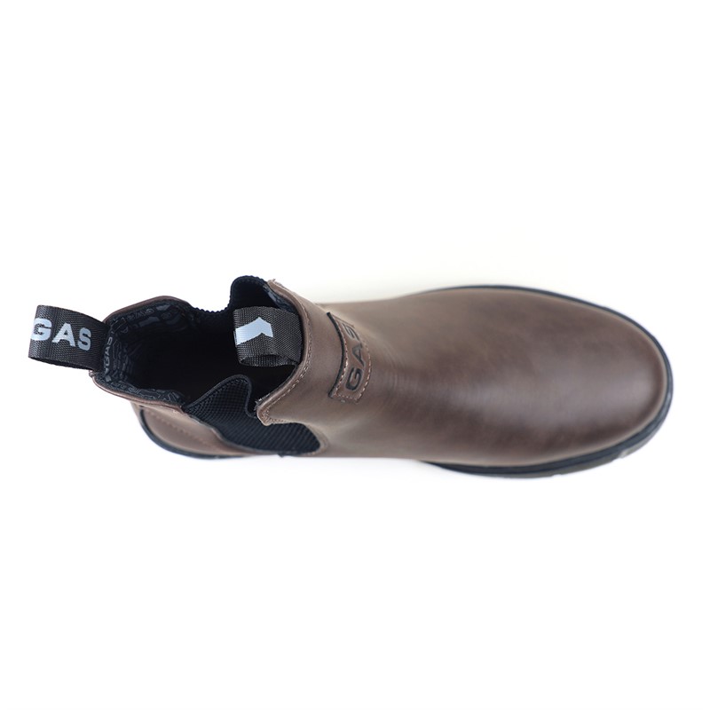 GAS Herren Stiefel Braun/Schwarz Brown Black