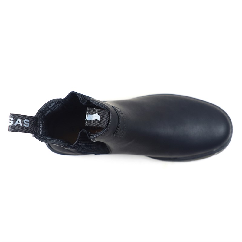 GAS Herren Stiefel Total Black