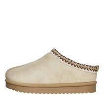 KRUSH Womens Aztec Mules Ecru