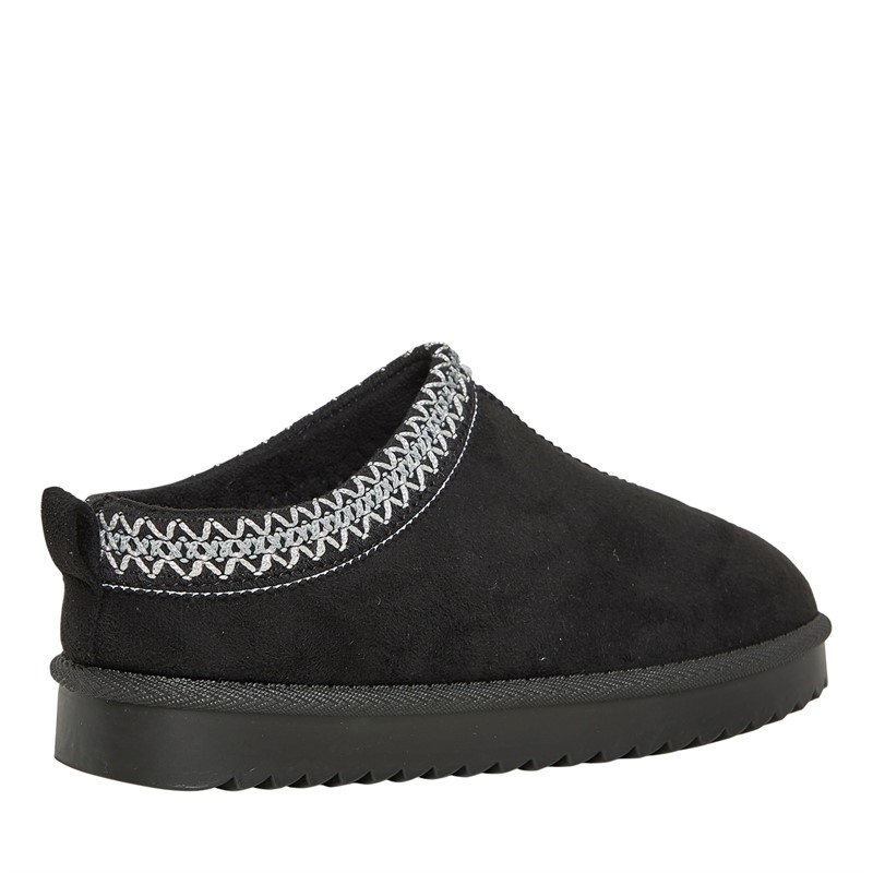 KRUSH Womens Aztec Mules Black