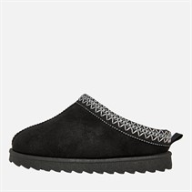 KRUSH Girls Aztec Mule Slippers Black