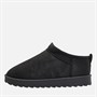 KRUSH Womens Ankle Slippers Black