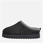 KRUSH Womens Aztec Mule Slippers Black