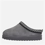 KRUSH Womens Aztec Mule Slippers Charcoal