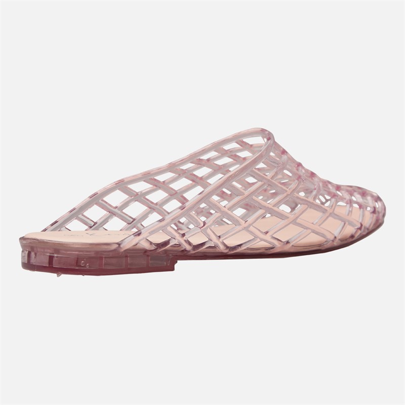 KRUSH Womens Jelly Mule Sandals Pink