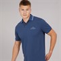 Scotch & Soda Mens Pique Short Sleeve Polo Shirt Navy