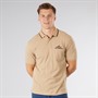 Scotch & Soda Herren Piqué Polohemd Taupe