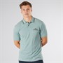 Scotch & Soda Herren Piqué Polohemd Olive / Khaki