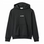 Han KJØBENHAVN Kapuzenpullover mit Logo Schriftzug Schwarz Herren