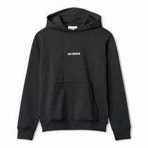 Han KJØBENHAVN Sweat-Shirt à Capuche Noir avec logo homme