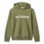 Han KJØBENHAVN Herre Logo Regular Hoodie Hærgrøn