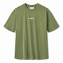 Han KJØBENHAVN Herre Skriftlogo Boxy T-shirt Armeegrøn