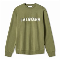 Han KJØBENHAVN Sweatshirts Logo Homme Vert