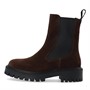 LÄST Damen Demmi Wildleder Stiefeletten Dunkelbraun