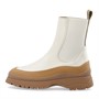 LÄST Dame Dawson Ankelstøvler Off White