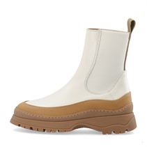 LÄST Damen Dawson Stiefeletten Off White