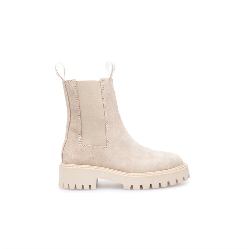 LÄST Damen Daze Wildleder Stiefeletten Taupe