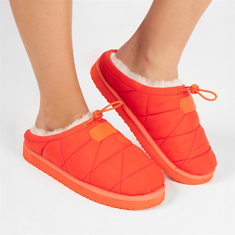 LÄST Damen Amelia Hausschuhe Orange
