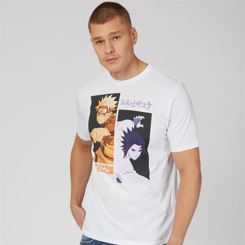 Naruto Mens T-Shirt White