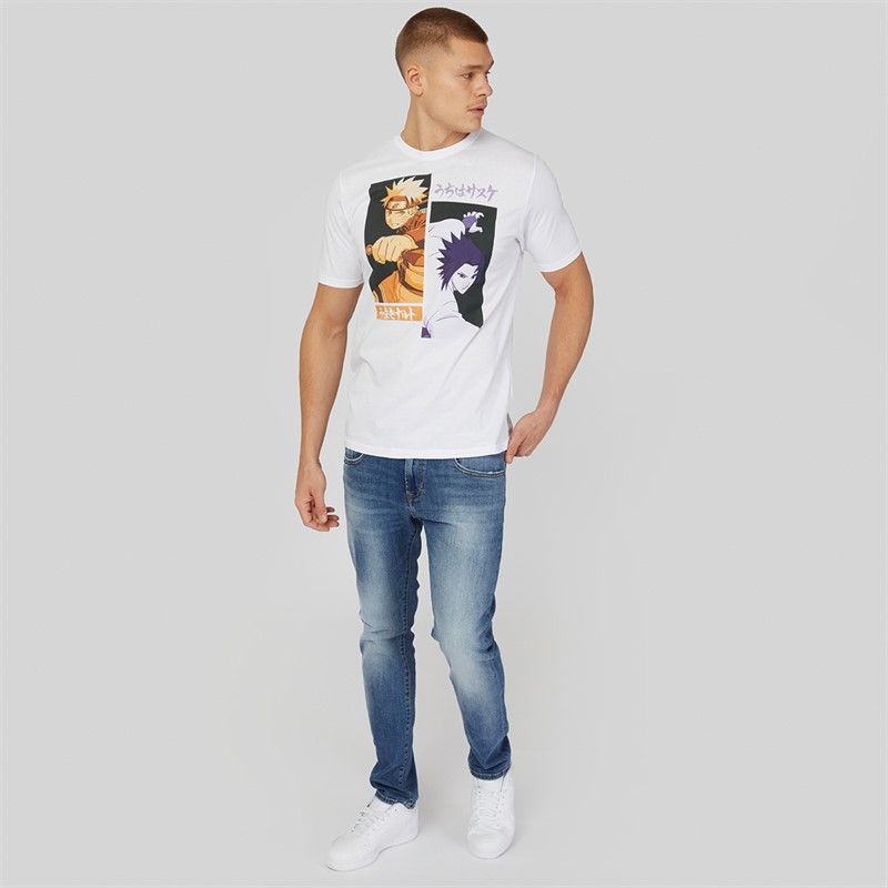 Naruto Mens T-Shirt White