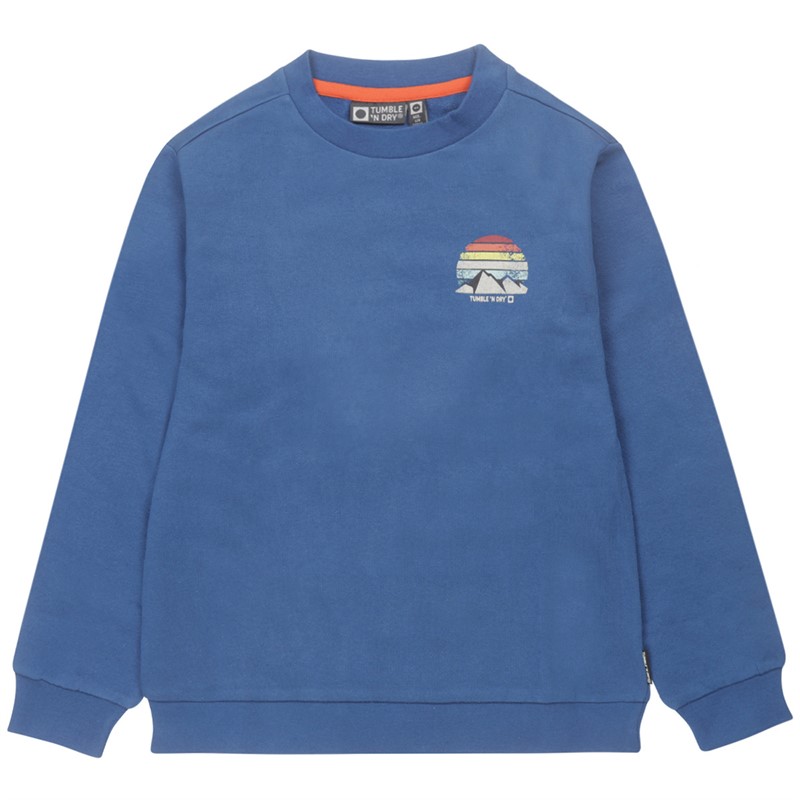 Tumble 'N Dry Sweat-Shirt Denver Garçon Limoges/Bleu