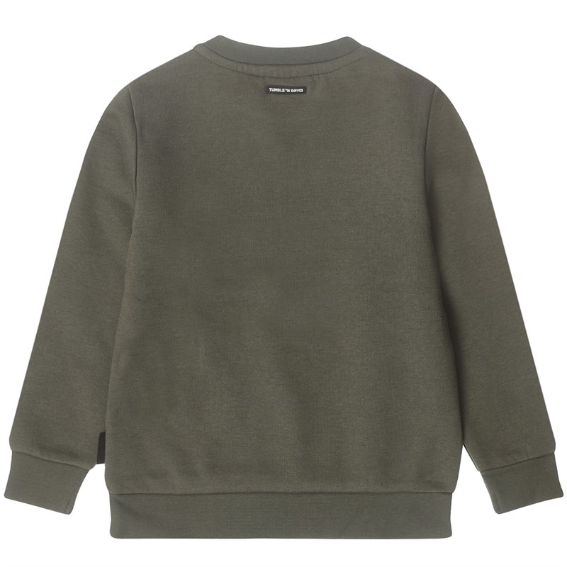 Tumble 'N Dry Jongens Finn Sweatshirt Olijf Nacht