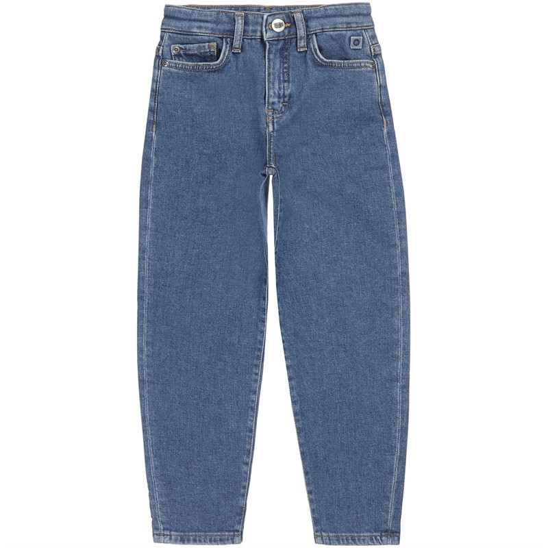 Tumble 'N Dry Jeans voor Meisjes Dominique Slouchy Denim Licht Stonewash