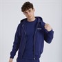 Duffer Mens Legacy Zip Through Hoodie Navy