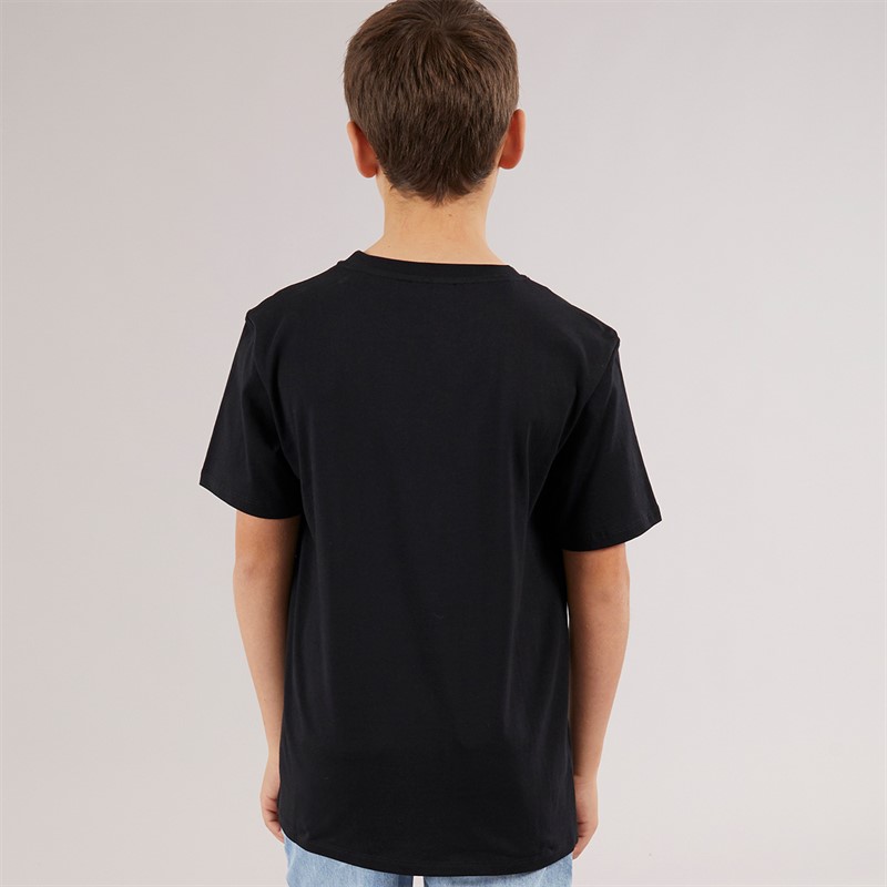 Balmain Boys T-Shirt Black/White