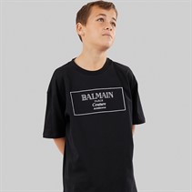 Balmain Boys T-Shirt Black/White