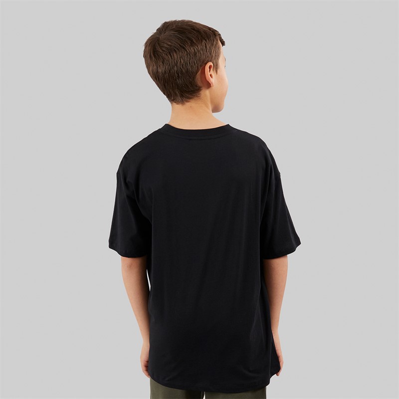 Balmain Boys T-Shirt Black/White