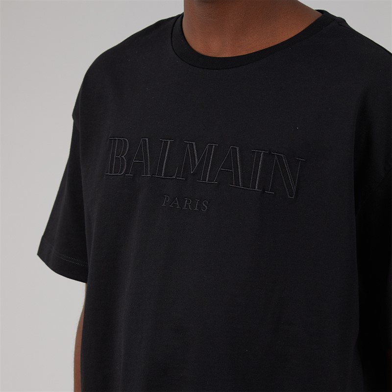 Balmain Boys T-Shirt Black