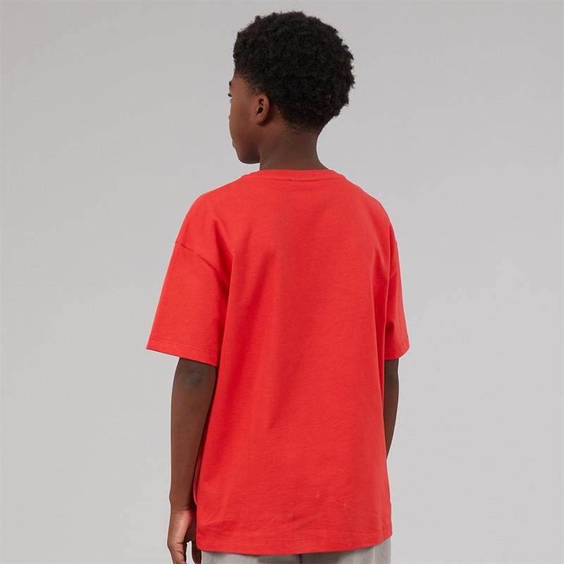 Balmain Boys T-Shirt Red