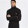 Tommy Jeans Mens Slim Fit Badge Jumper Black