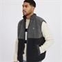 Tommy Jeans Mens Teddy Essential Gilet Black